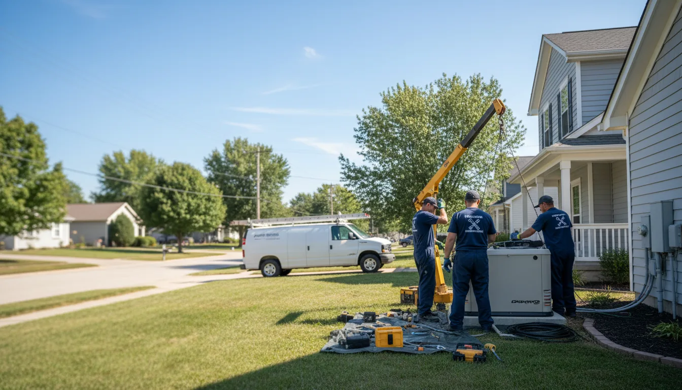Generator Installation in Burr Oak, KS near me